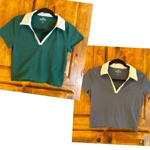 Hollister crop tops